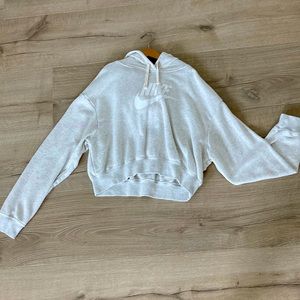 Womens cropped Nike hoodie